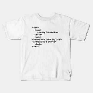 html Kids T-Shirt